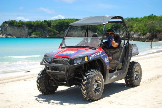 Punta Cana Polaris Mega Adventure Combo: Zip Line, Horseback Riding & Splash